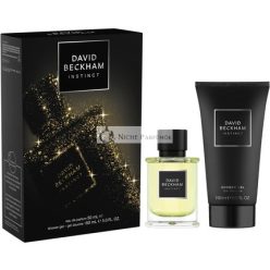   David Beckham Instinct Gift Set for Him Including Eau De Parfum 50ml and Shower