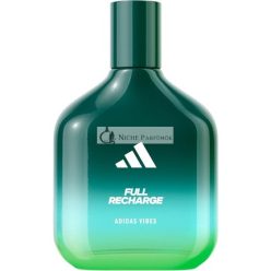   adidas Vibes Full Recharge Eau de Parfum for All 100ml - Uplifting and Invigorating Long Lasting Fragrance with Cedar Leaf and Clary Sage