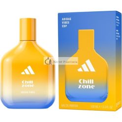   adidas Vibes Chill Zone Eau de Parfum for All - Relaxing and Comforting Long Lasting Fragrance Lavender and Vanilla 100ml