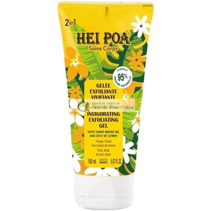 Hei Poa Invigorating Exfoliating Gel with Tahiti Monoi Oil AO 150ml