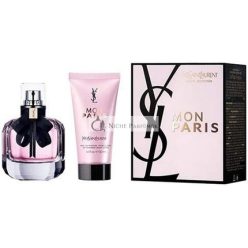   Yves Saint Laurent Mon Paris Femme Eau De Parfume 50ml + Body Lotion 50ml Gift Set