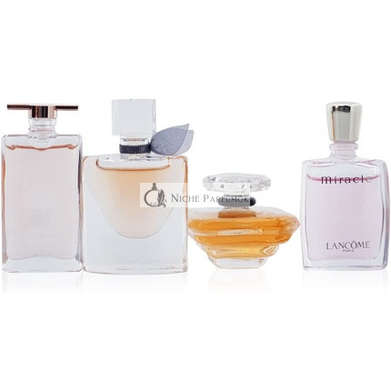Lancome 4 Piece Gift Set Idole La Vie Est Belle Tresor Miracle Eau De Parfum - 4 x 19ml