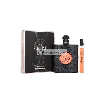Yves Saint Laurent Black Opium Eau De Parfum Set 90ml And 10ml