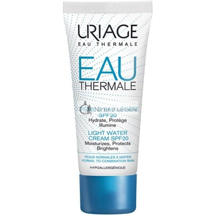 Uriage Eau Thermale Light Water Cream SPF20 Hydrating Cream for Normal/Mixed Skin 40 ml