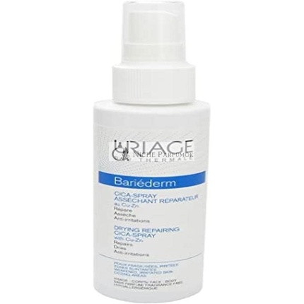 Uriage Bariederm Drying Repairing Cica-Spray - drying repairing spray with copper and zinc for soothing the skin 100 ml