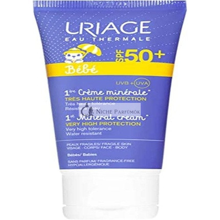 Uriage Baby Mineral Cream SPF50+ Sunscreen 50ml