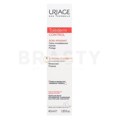 Uriage Tolederm Control Soothing Hydrating Cream for Skin Calmness 40 ml