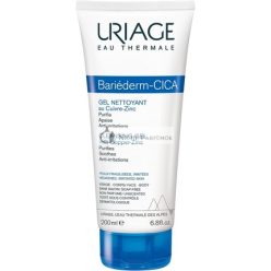   Uriage Bariederm Repairing Cica-cream With Cu-Zn Cleansing Gel 200 ml