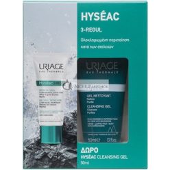   Uriage Promo Hyseac 3-Regul Anti-Blemish Global Care 40ml With Cleansing Gel 50ml