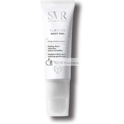 SVR Clairial Night Peel Pigmentation Mark Exfoliator with Brush Applicator 50ml