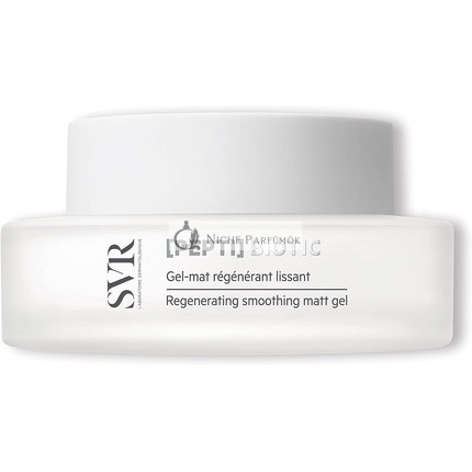 SVR [PEPTI] BIOTIC Balancing Anti-Ageing Face Matt Gel for Oily-Combination Skin with Peptides, Hyaluronic Acid, Probiotics and Stabilized Vitamin C 50ml