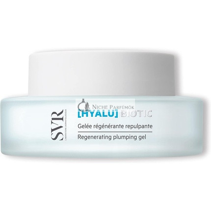 SVR [HYALU] BIOTIC Plumping Rejuvenating Face Gel Moisturizer with Hyaluronic Acid Probiotics and Stabilized Vitamin C for Dull Dehydrated Sensitive Skin 50ml