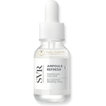 SVR Ampoule Refresh Revitalizing Morning Eye Serum with Hyaluronic Acid, Peptides, and Caffeine 15ml