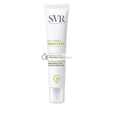 SVR Sebiaclear Mat + Pores Sebum-Regulating Mattifying Treatment 40ml