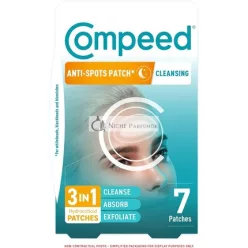   Compeed Anti-Spots Cleansing Patch Cleanse Absorb and Exfoliate Hydrocolloid Spots Patches Pimple Patches Ideal for Overnight Use For Large Blemish-Prone Areas