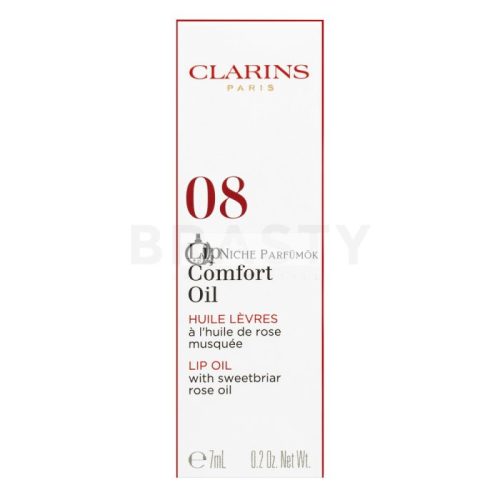 Clarins Lip Comfort Oil Nourishing Lip Oil 08 Strawberry 7 ml