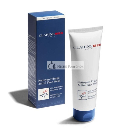 Clarins Men Active Face Wash Foaming Gel 125ml