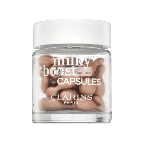 Clarins Milky Boost Capsules Liquid Makeup for Unifying and Brightening Skin 03 30 x 0.2 ml