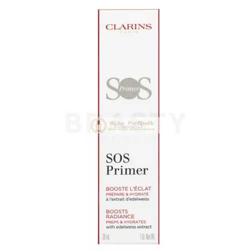 Clarins SOS Primer Boosts Radiance Base White 30 ml