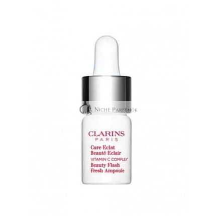 Clarins Beauty Flash Brightening Serum with Vitamin C Fresh Ampoule 8 ml