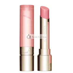  Clarins Lip Oil Balm Nourishes Hydrates and Visibly Plumps Natural Look Sheer Finish and Shine Skincare Formula and Natural Ingredients Contains Hydrating Peptide 0.1 Ounce 01 Transparent Perfector Pink