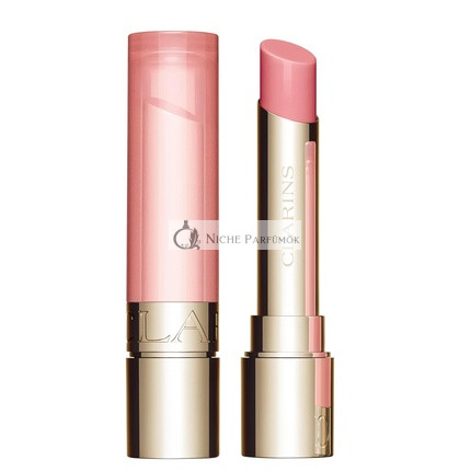 Clarins Lip Oil Balm Nourishes Hydrates and Visibly Plumps Natural Look Sheer Finish and Shine Skincare Formula and Natural Ingredients Contains Hydrating Peptide 0.1 Ounce 01 Transparent Perfector Pink