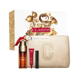   CLARINS Double Serum Light Kit Anti-Aging Face and Eye Treatment