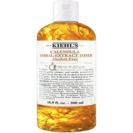 Kiehl's Calendula Herbal Extract Alcohol Free Toner 16.9oz 500ml