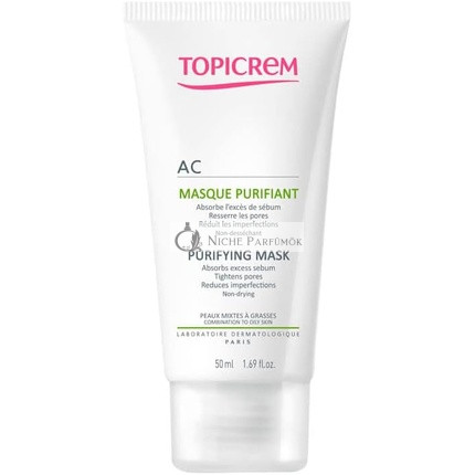Topicrem AC Purifying Mask - Cleansing mask for oily skin 50 ml