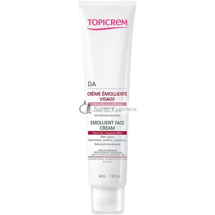 Topicrem DA Emollient Face Cream 40ml