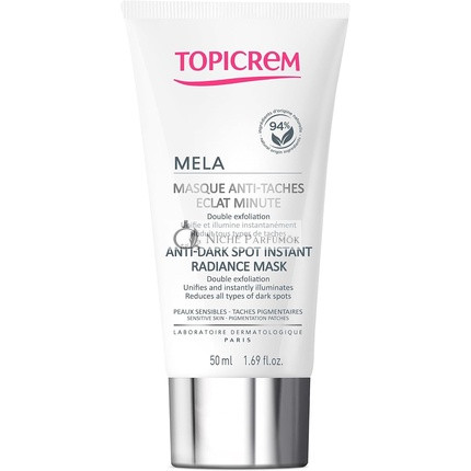 Topicrem MELA Exfoliating Anti-Dark Spot Instant Radiance Mask 50 ml