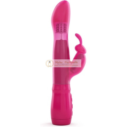 Dorcel Furious Rabbit, Rabbit Vibrator With Rows Of Beads, Triple Stimulation