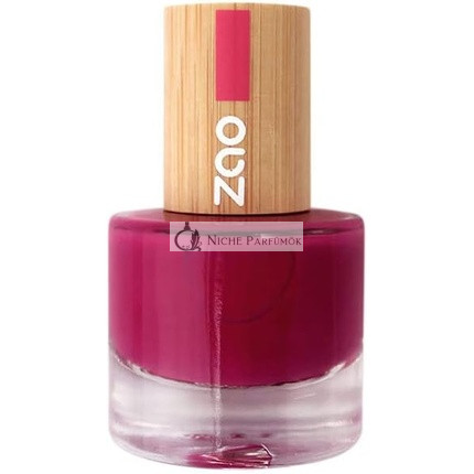 Zao Bamboo Nail Polish No. 663 Raspberry 8ml