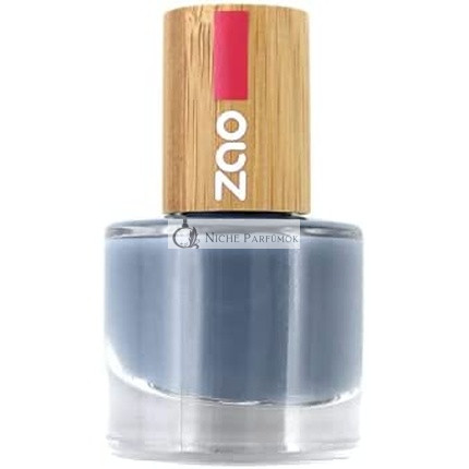 Zao Nail Polish 670 Blue Grey