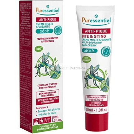 Puressentiel Anti-Sting Soothing Cream for Babies Insect and Plant Bites 30ml