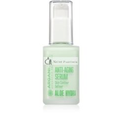   Arganicare Anti-Aging Serum With Aloe Vera - 30 Ml Hydrating Facial Care For All Skin Types