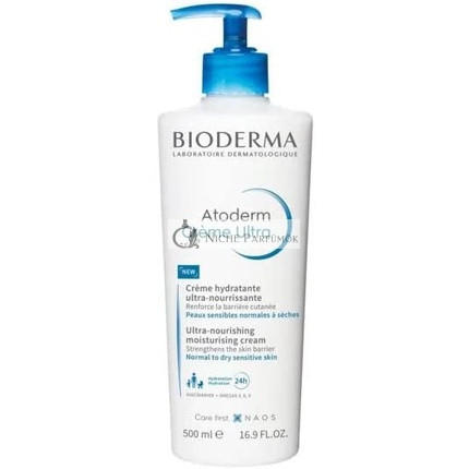 Bioderma Atoderm Ultra-Nourishing Moisturising Cream Fragranced 500ml