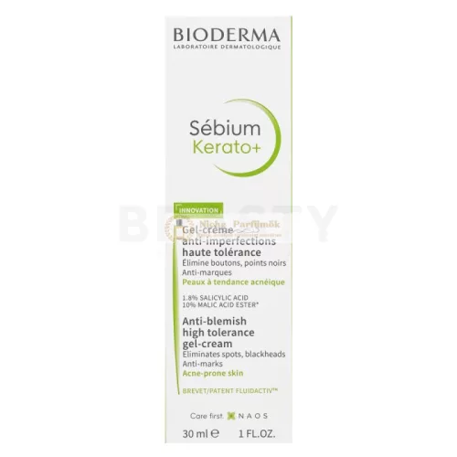 Bioderma Sébium Gel-Cream Kerato+ Anti-Blemish High Tolerance Gel-Cream 30 ml
