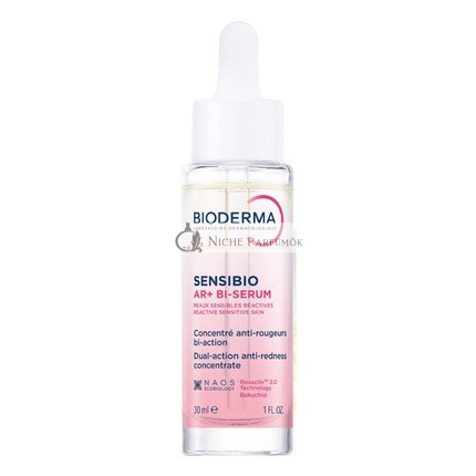 Bioderma Sensibio Ar Dual-Action Serum - Reduces Redness, Smooths Wrinkles, 30ml