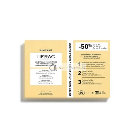 SUNISSIME Tan Preparation Capsules Pack 2 x 30 Capsules - SUNISSIME