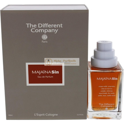 The Different Company Majaina Sin Unisex Eau De Parfum Spray, 90ml