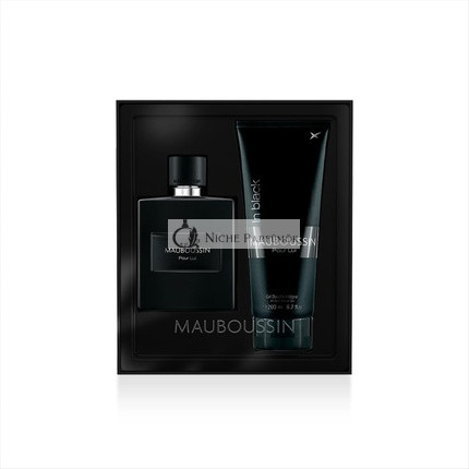Mauboussin Jumbo Set Pour Lui In Black Eau de Parfum 100ml Shower Gel 200ml