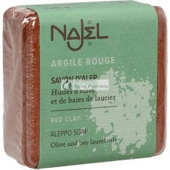 Najel Aleppo Soap with Red Clay 100g
