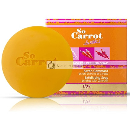 Fair and White So Carrot Exfoliating Soap 200g