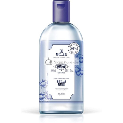 Institut Karité Paris Micellar Water Makeup Remover, Moisturizer and Toner 96% Natural and Fragrance-Free