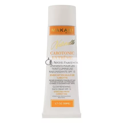 Makari Naturalle Carotonic Extreme Glow Renewing Face Cream SPF 15 1.7 oz