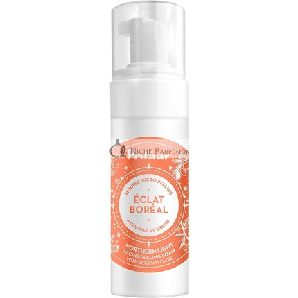 Polåar Northern Light Micro-Peeling Foam with Siberian Olive Face Cleanser 100ml