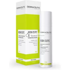   Dermaceutic Regen Ceutic Skin Recovery Cream with Hyaluronic Acid, Peptides, Vitamin C and E, and Shea Butter 40ml