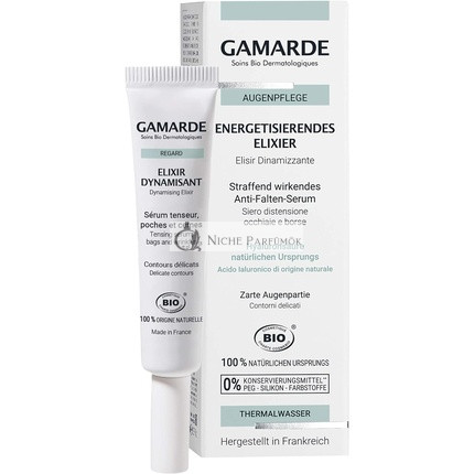 GAMARDE Bio-Kosmetik Energizing Exilier Anti-Wrinkle Serum with Hyaluronic Acid 10ml
