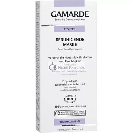 GAMARDE Bio-Kosmetik Soothing Mask Hypoallergenic for Sensitive Skin 40ml